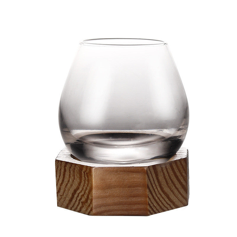 Tumbler Octagonal Wine Glass Creative Diamond Handmade-Aria Doejay