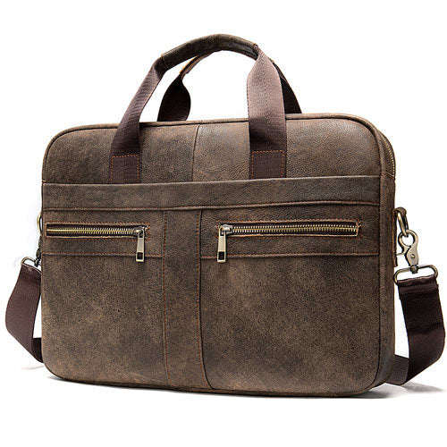 Men's leather briefcase