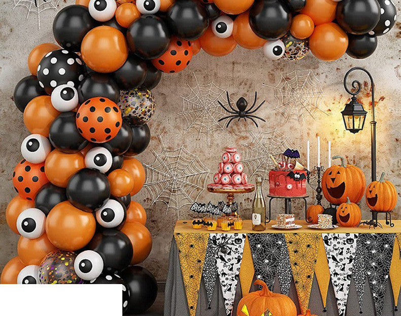 Halloween Party Decor Latex Balloons Set-Aria Doejay