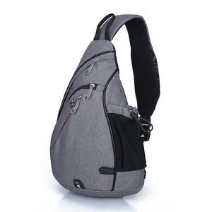 Multifunctional One-shoulder Messenger Men's Chest Bag