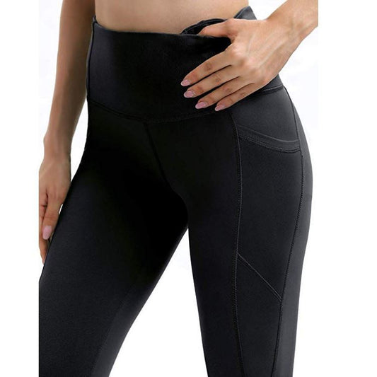 Solid color tights running fitness sports leggings-Aria Doejay