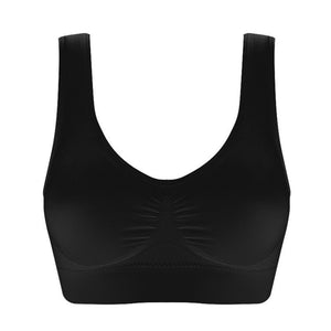 Plus Size Bras For Women Seamless Bra With Pads Big Size 5XL 6XL Bralette Push Up Brassiere Bra Vest-Aria Doejay