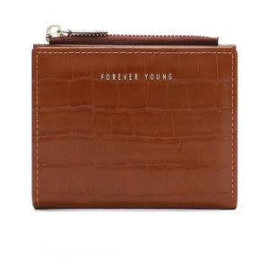 Wallet Women's Short Change Simple High-end Ultra-thin Two-fold