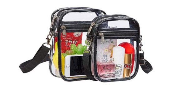 Transparent PVC One-shoulder Jelly Bag