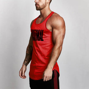 Fitness Men Shirt Slim Fit Vests Mesh Singlets Muscle Tops-Aria Doejay