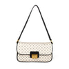 Women's printed geometric shoulder bag