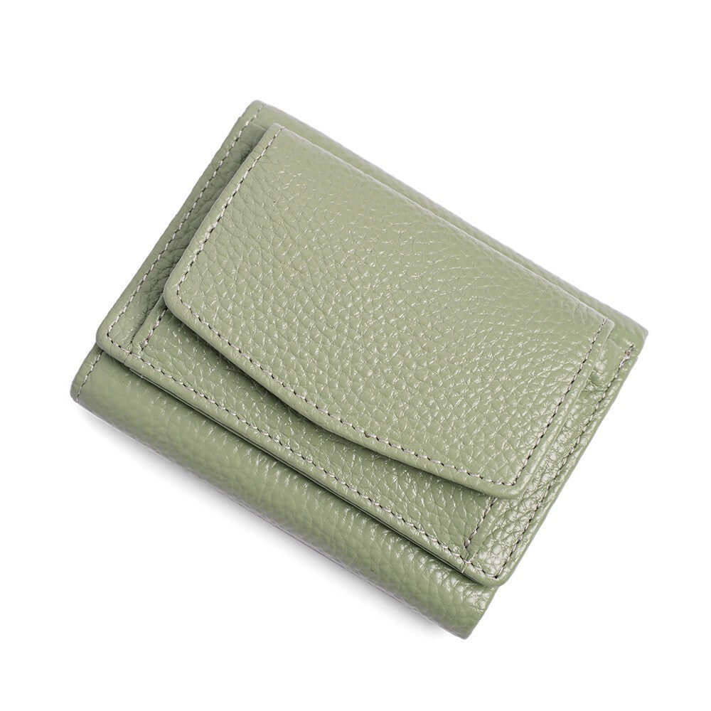 Minimalist And Creative Multi Card Mini Leather Wallet-Aria Doejay