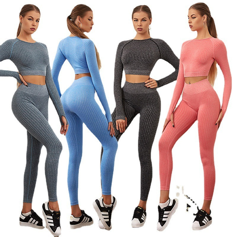 Winter New Women Suits Gym Fitness Leggings-Aria Doejay