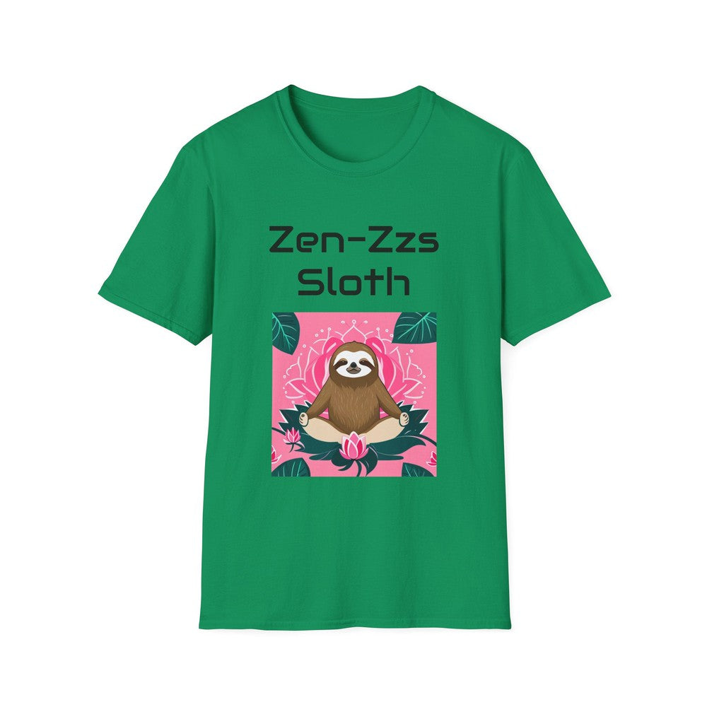 super comfy zen zzz sloth tee