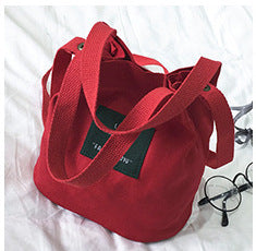 new Korean fashion canvas bags handbag shoulder bag messenger bag bag a sells wholesale-Aria Doejay