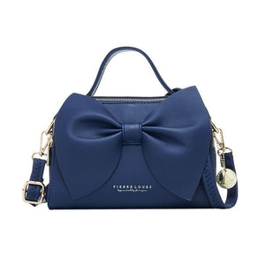 Korean women's bow shoulder bag