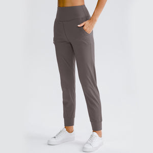 Women's Stretch High Waist Yoga Loose Fit Leggings Sweatpants-Aria Doejay