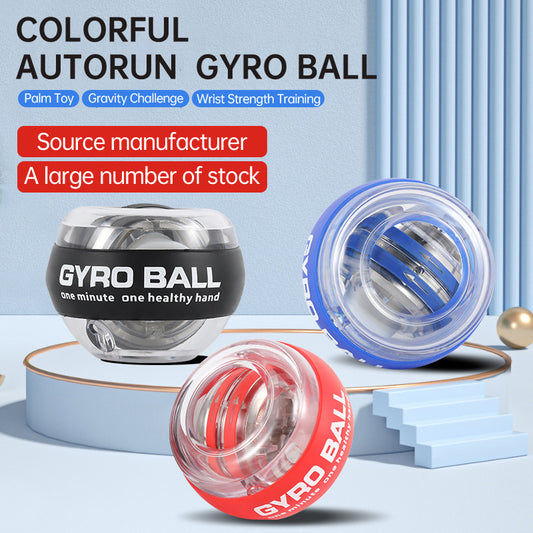 Wrist Trainer Ball Auto-Start Wrist Strengthener Gyroscopic Forearm Exerciser Gyro Ball For Strengthen Arms, Fingers, Wrist Bones And Muscles-Aria Doejay