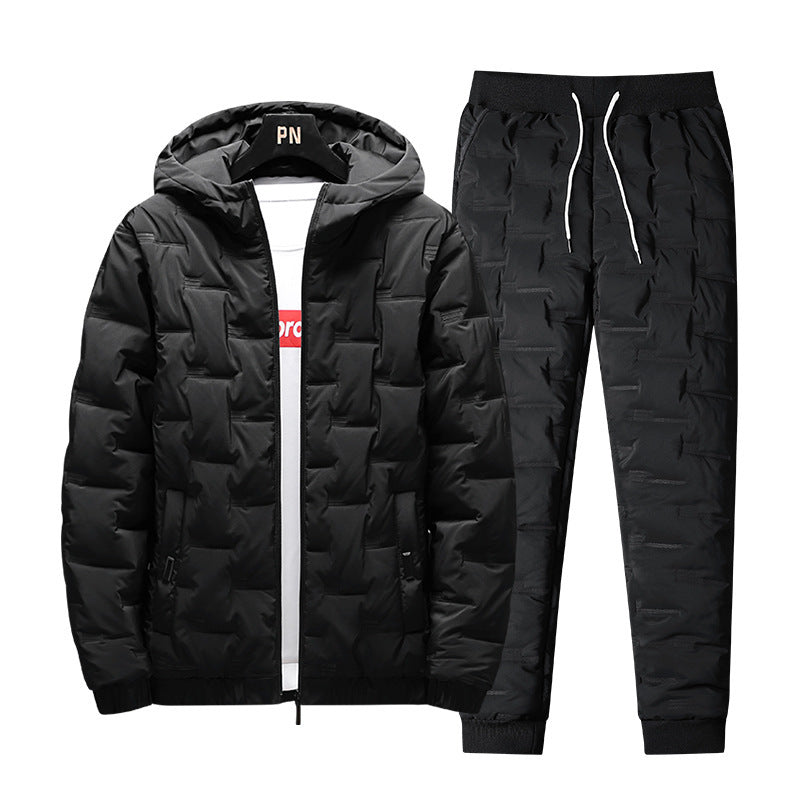 Men's Autumn And Winter Suits New Down Padded Jackets-Aria Doejay