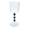 Fashion Bead Goblet Heat-resistant Glass Wine Glass-Aria Doejay