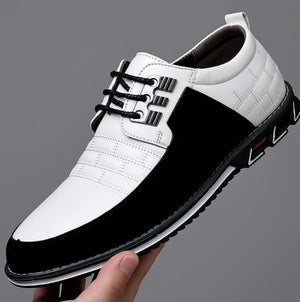 Casual Leather Shoes Men's Shoes British Shoes-Aria Doejay