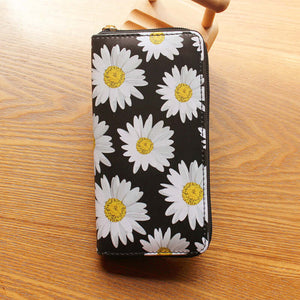 Women's Wallet Sunflower Print-Aria Doejay