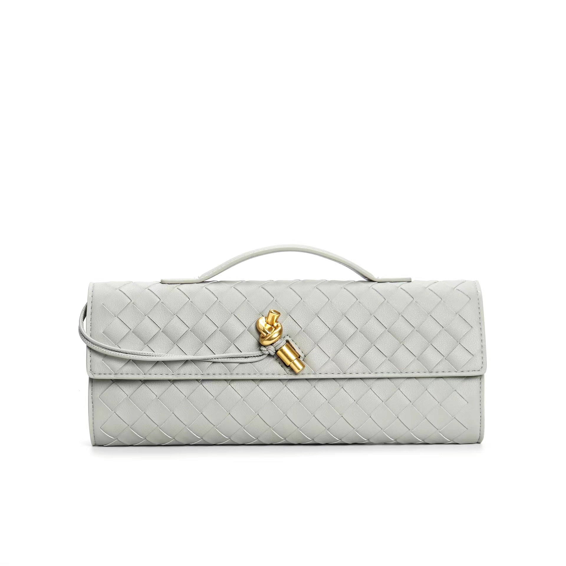 Woven Bag Shoulder Fashion Clutch Crossbody Bag-Aria Doejay