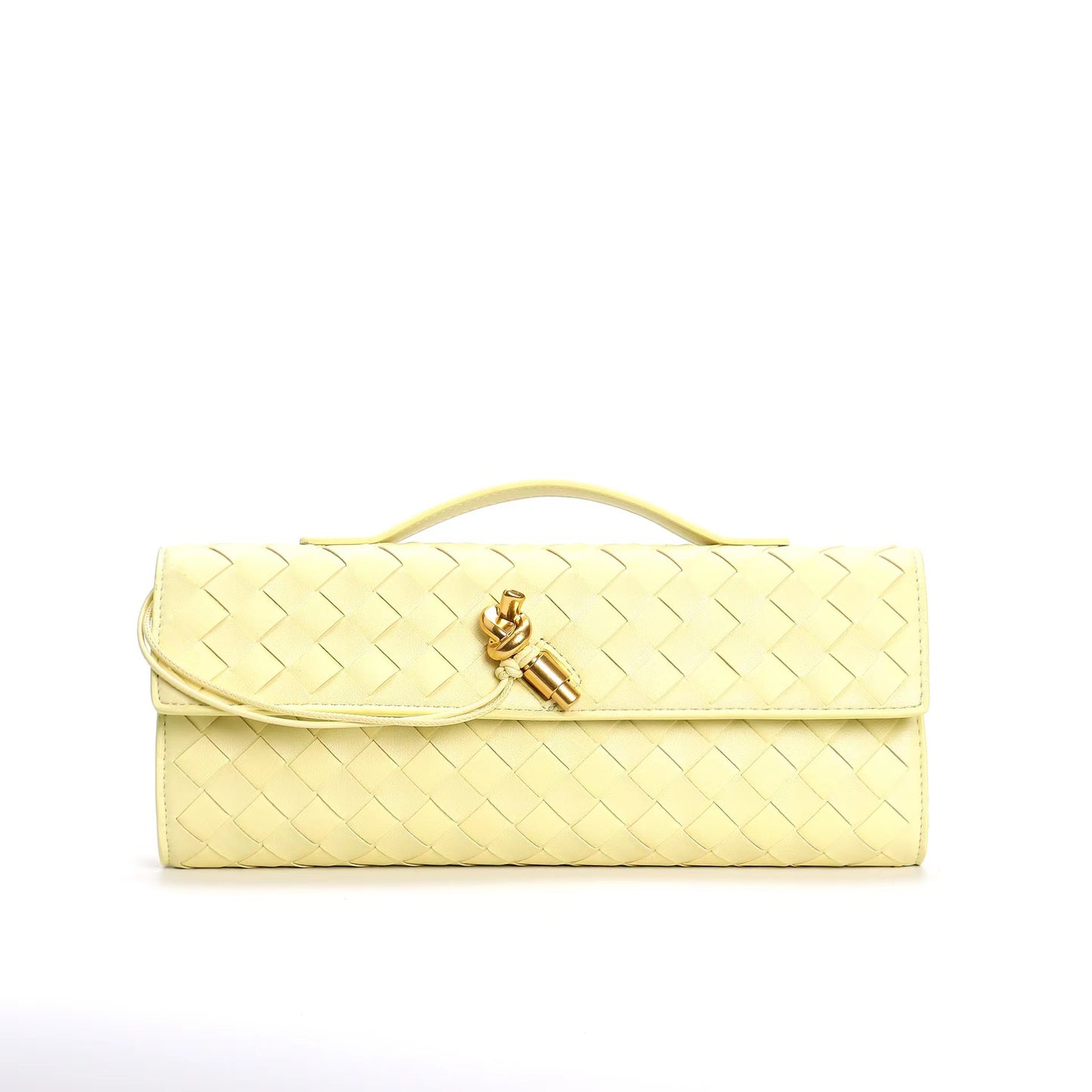 Woven Bag Shoulder Fashion Clutch Crossbody Bag-Aria Doejay