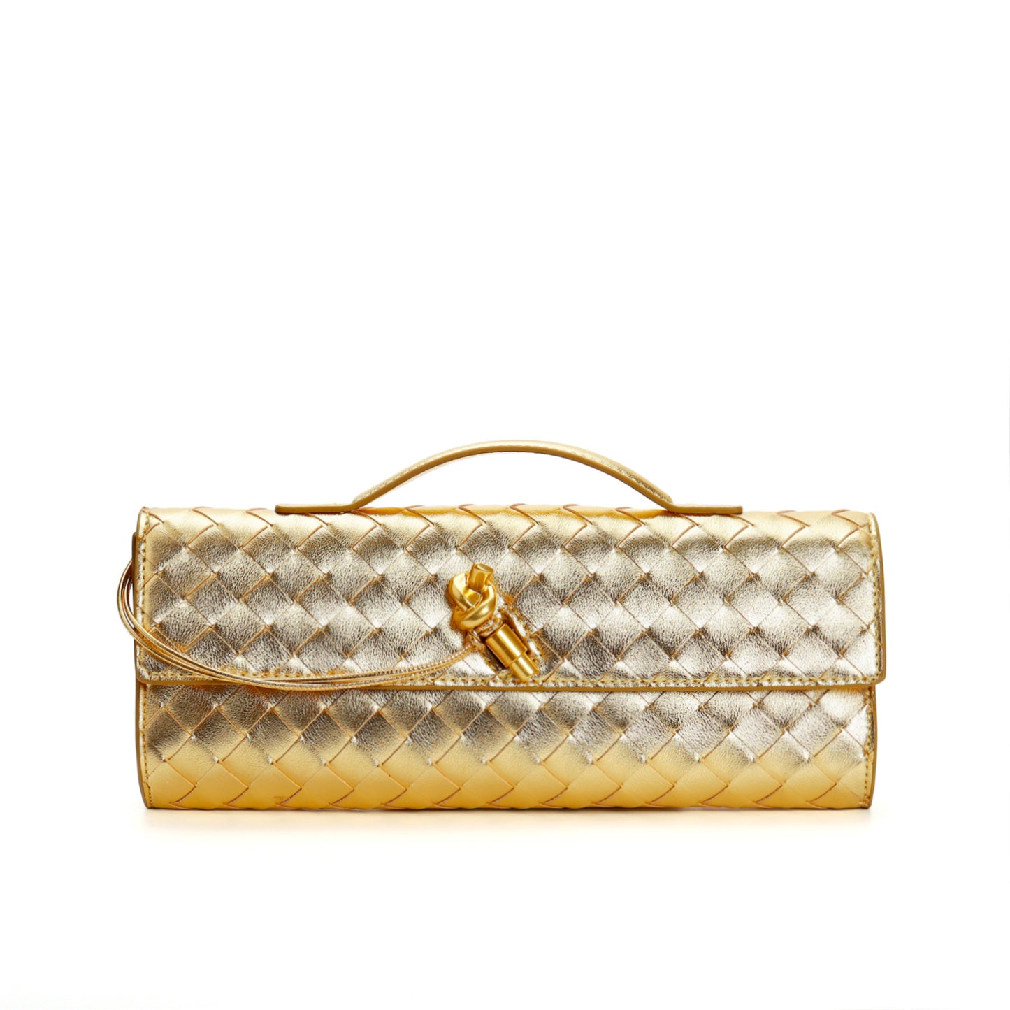 Woven Bag Shoulder Fashion Clutch Crossbody Bag-Aria Doejay