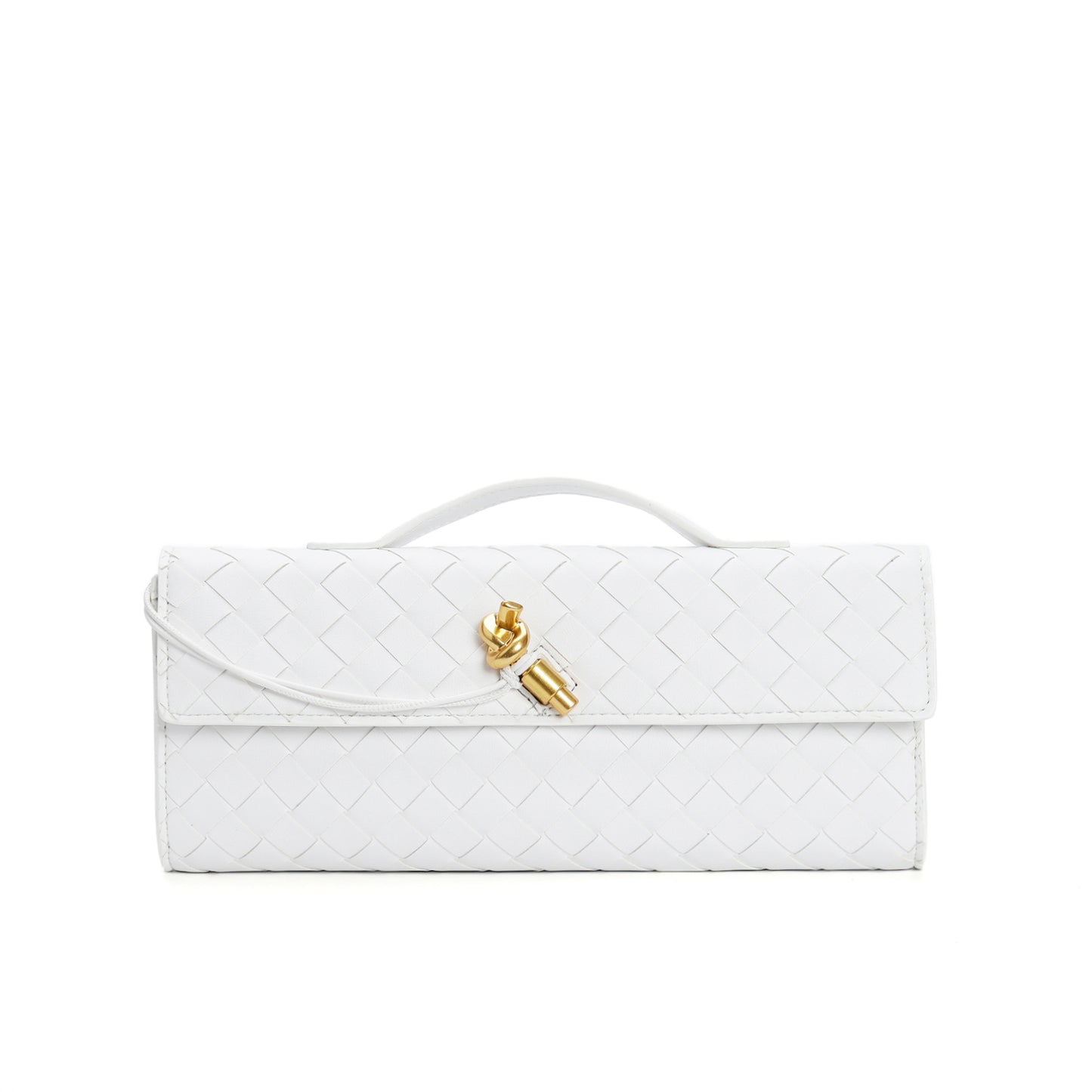 Woven Bag Shoulder Fashion Clutch Crossbody Bag-Aria Doejay