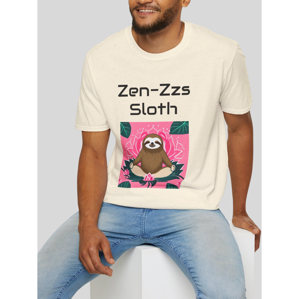 super comfy zen zzz sloth tee