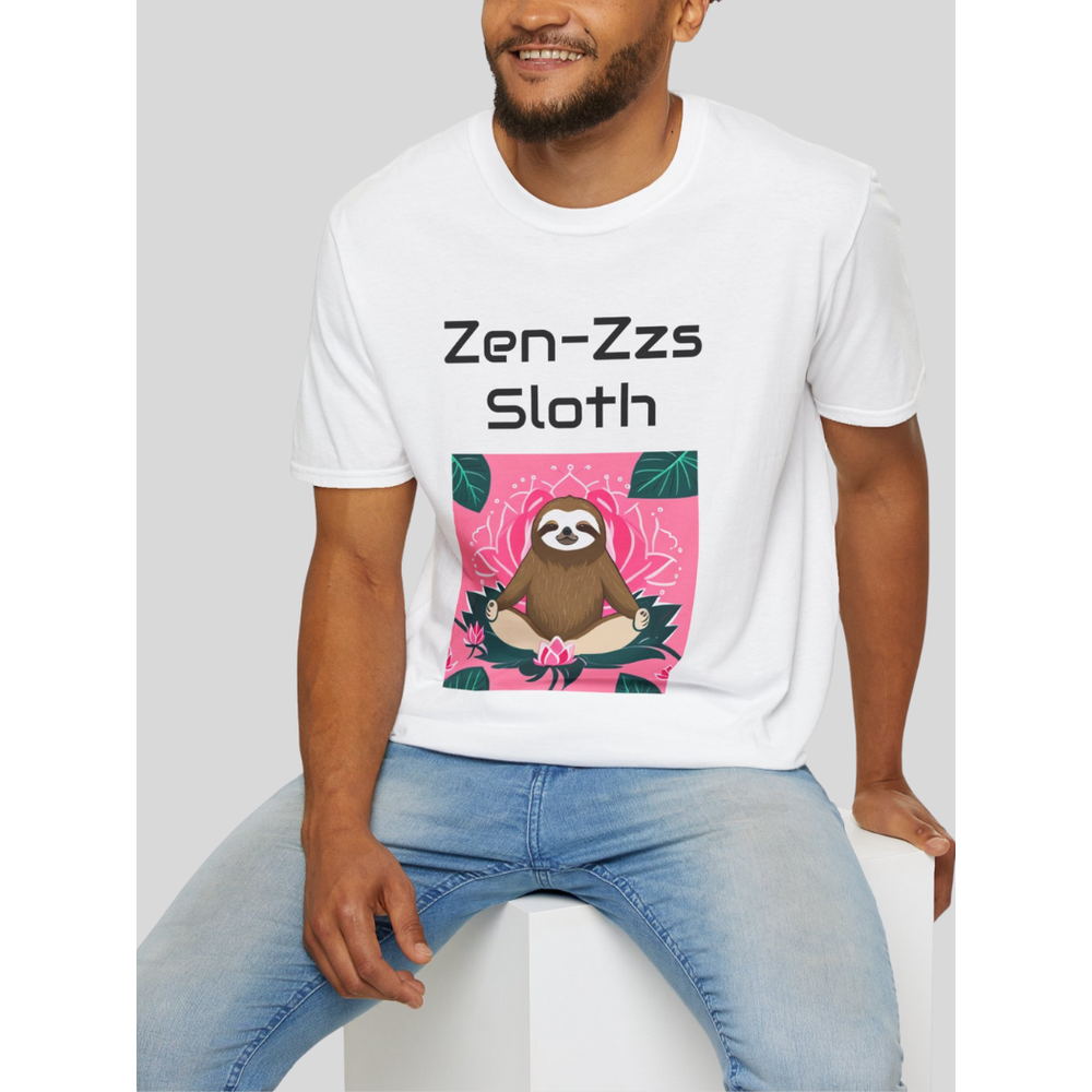 super comfy zen zzz sloth tee