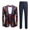 Men's Business Casual Business Host Wedding Suits-Aria Doejay