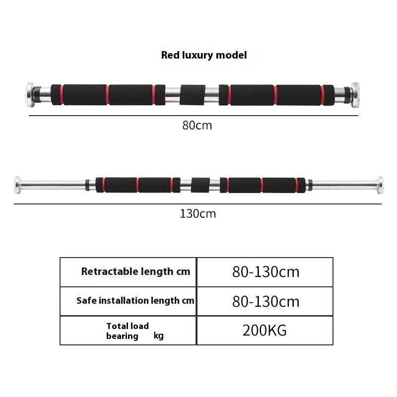 Indoor Punch-free Horizontal Bar On The Door Pull-up Fitness Equipment-Aria Doejay