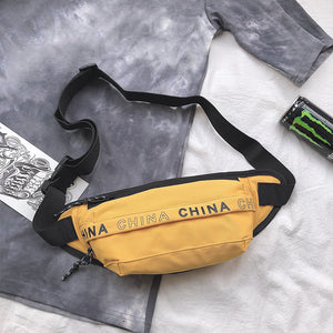 New Waist Bag Shoulder Bag Men's Casual