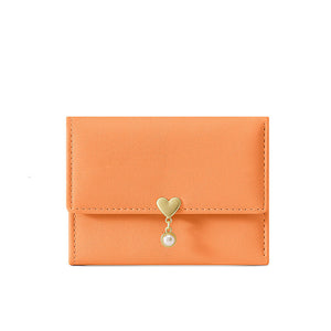 Mini Women's Cute Tri-fold Love Wallet