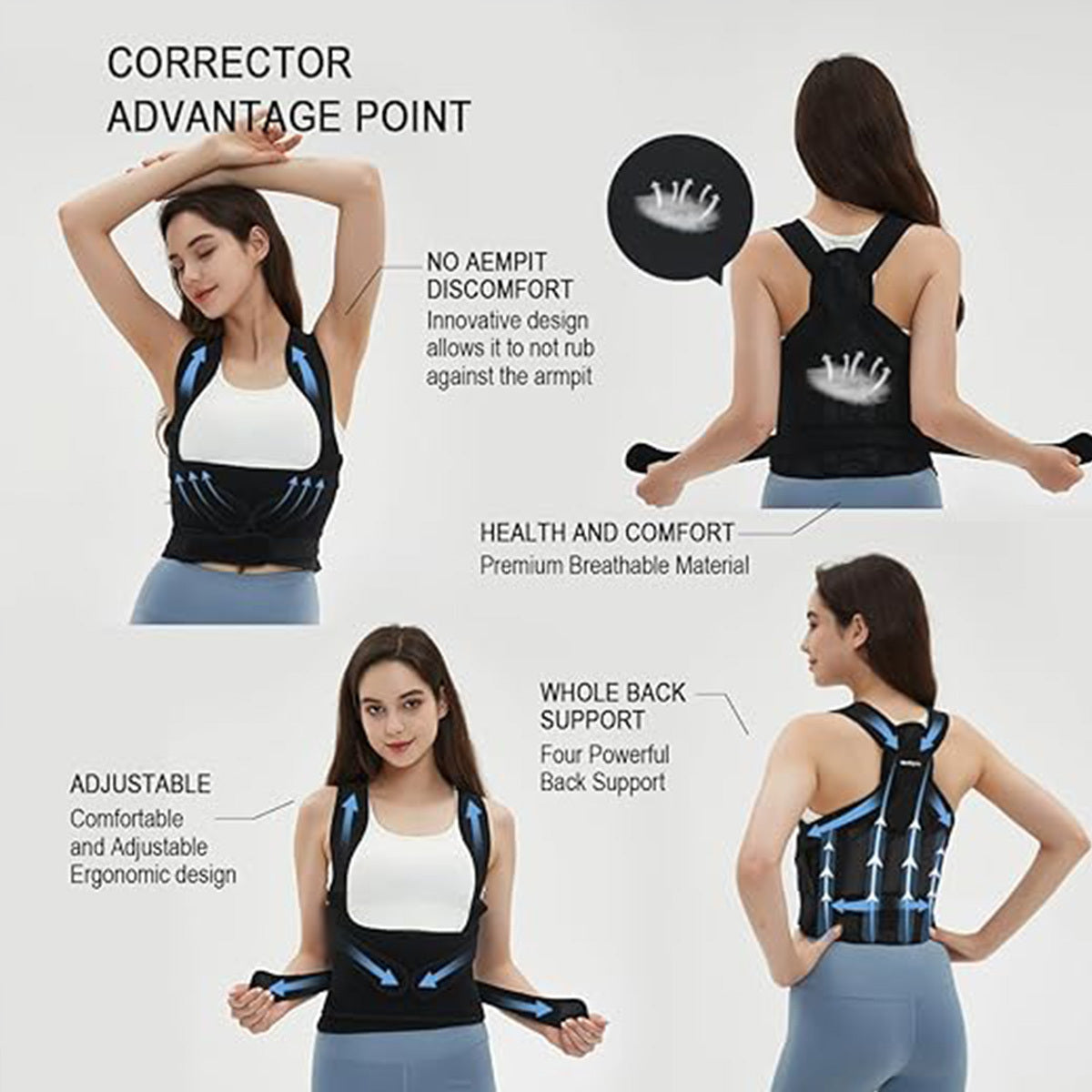 Waist Trainer Vest,Corset Trimmer Belt Slimming Body Shaper Tummy-Aria Doejay