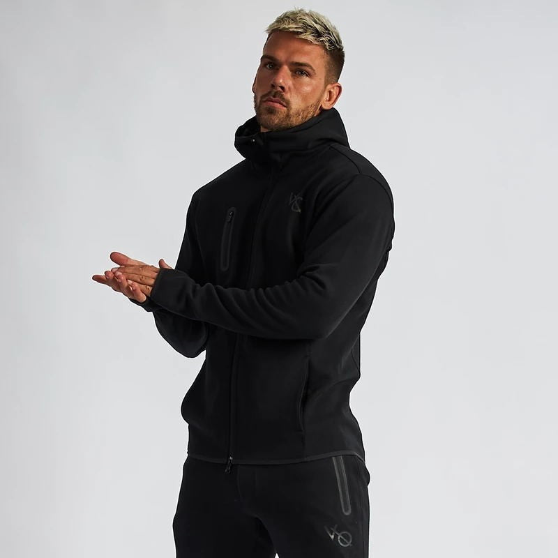 Men's Fashion Casual Exercise Hooded Suits-Aria Doejay