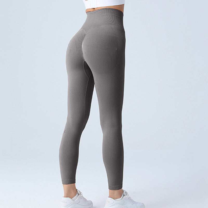 Seamless Leggings Yoga Pants Tummy Control Workout Running Yoga Leggings For Women-Aria Doejay