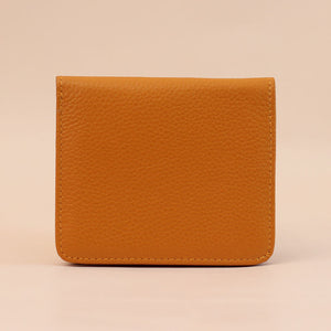 Simple Women's Two-fold Ultra-thin Practical Couple Wallet