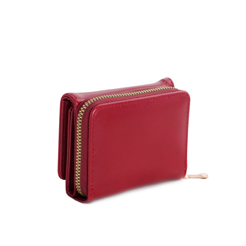 Multiple Card Slots Short Wallet