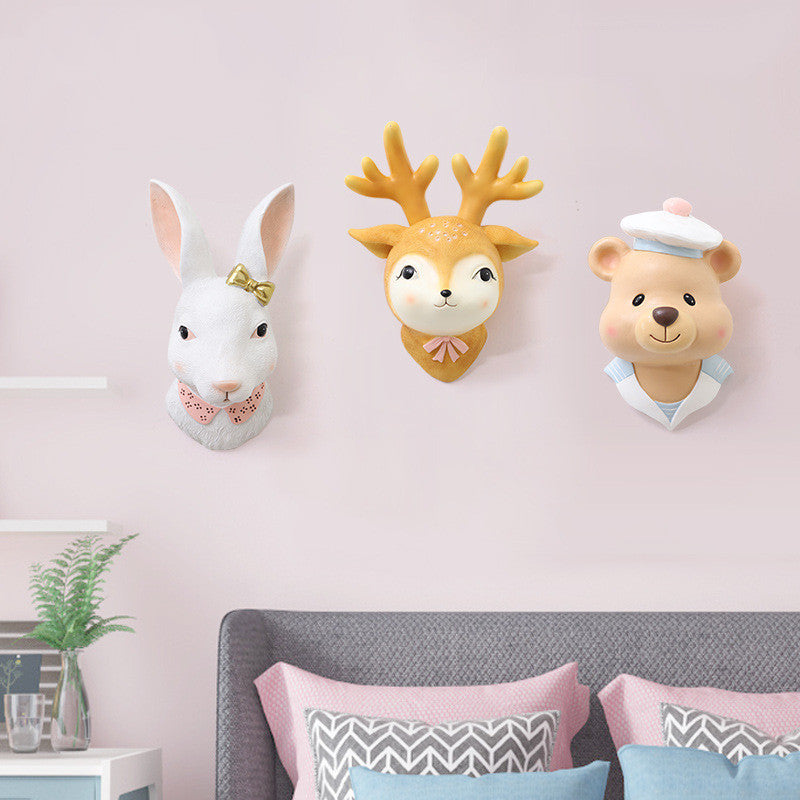 Home Original Cartoon Rabbit Wall Decor-Aria Doejay