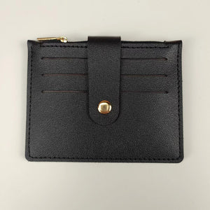 Short Small Card Holder Certificate Holder Women With Zipper