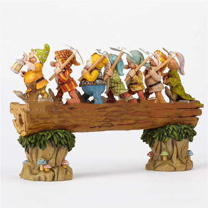 Resin Seven Dwarfs Gnome Garden Decor-Aria Doejay