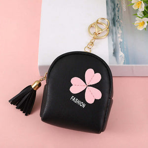 Japan And South Korea Cute Coin Purse Leather Girl-Aria Doejay