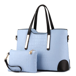 Female Bag Fashion Color Matching Picture Mother Bag  Messenger Shoulder Handbag One Drop Delivery