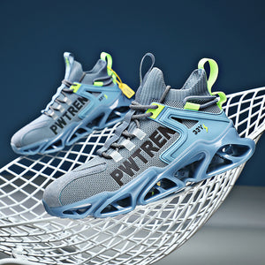 Increasing, Shock-absorbing, Casual Running, All-match Flying Woven Sports Shoes