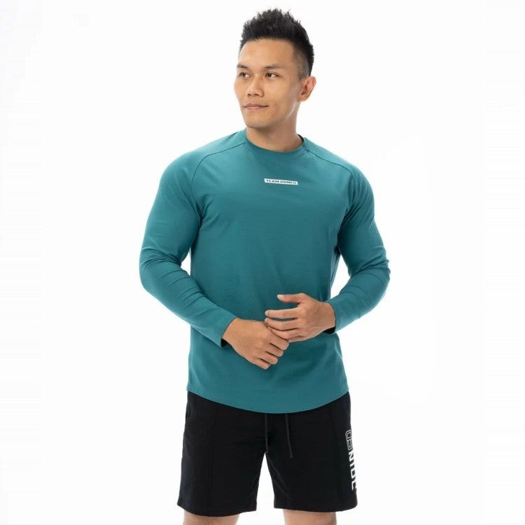 Fashion Sports Fitness Long Sleeve T-shirt Men-Aria Doejay