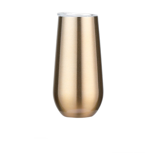 Stainless Steel U-shaped Wine Glass Champagne Glass-Aria Doejay