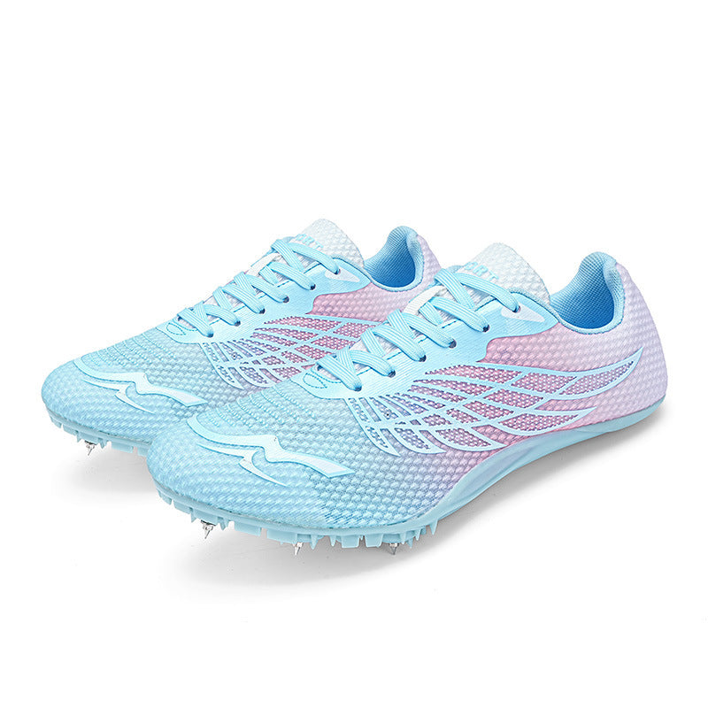 Male And Female Students Professional Competition Sports Track And Field Spiked Shoes