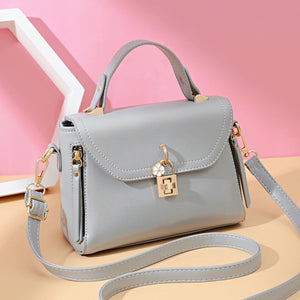 Simple And Versatile Retro Pu Leather Crossbody Bag