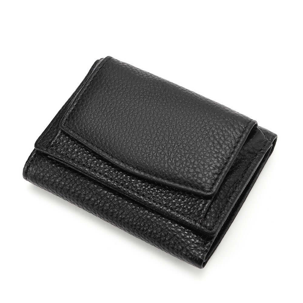 Minimalist And Creative Multi Card Mini Leather Wallet-Aria Doejay