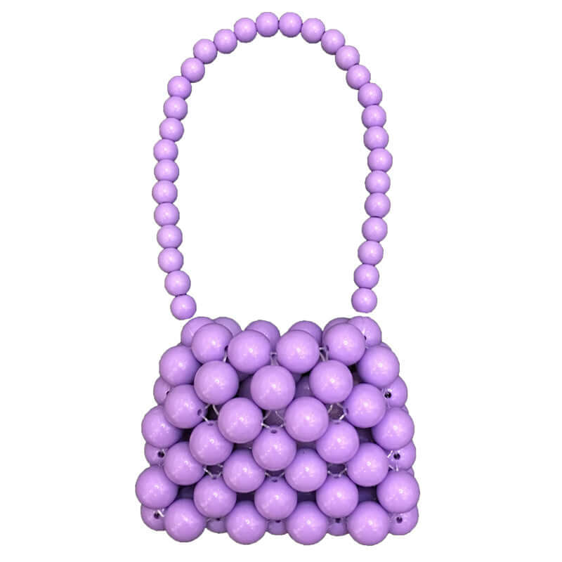 Beaded Bag Woven Pearl Bag Diagonal Mini Bag-Aria Doejay