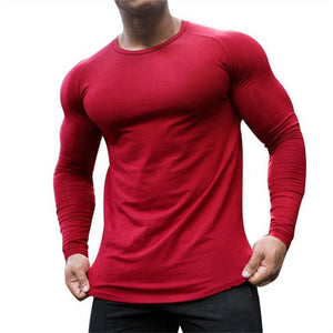 Men Gym Shirt Quick Dry Gym Fitness Training Running T-Shirt-Aria Doejay