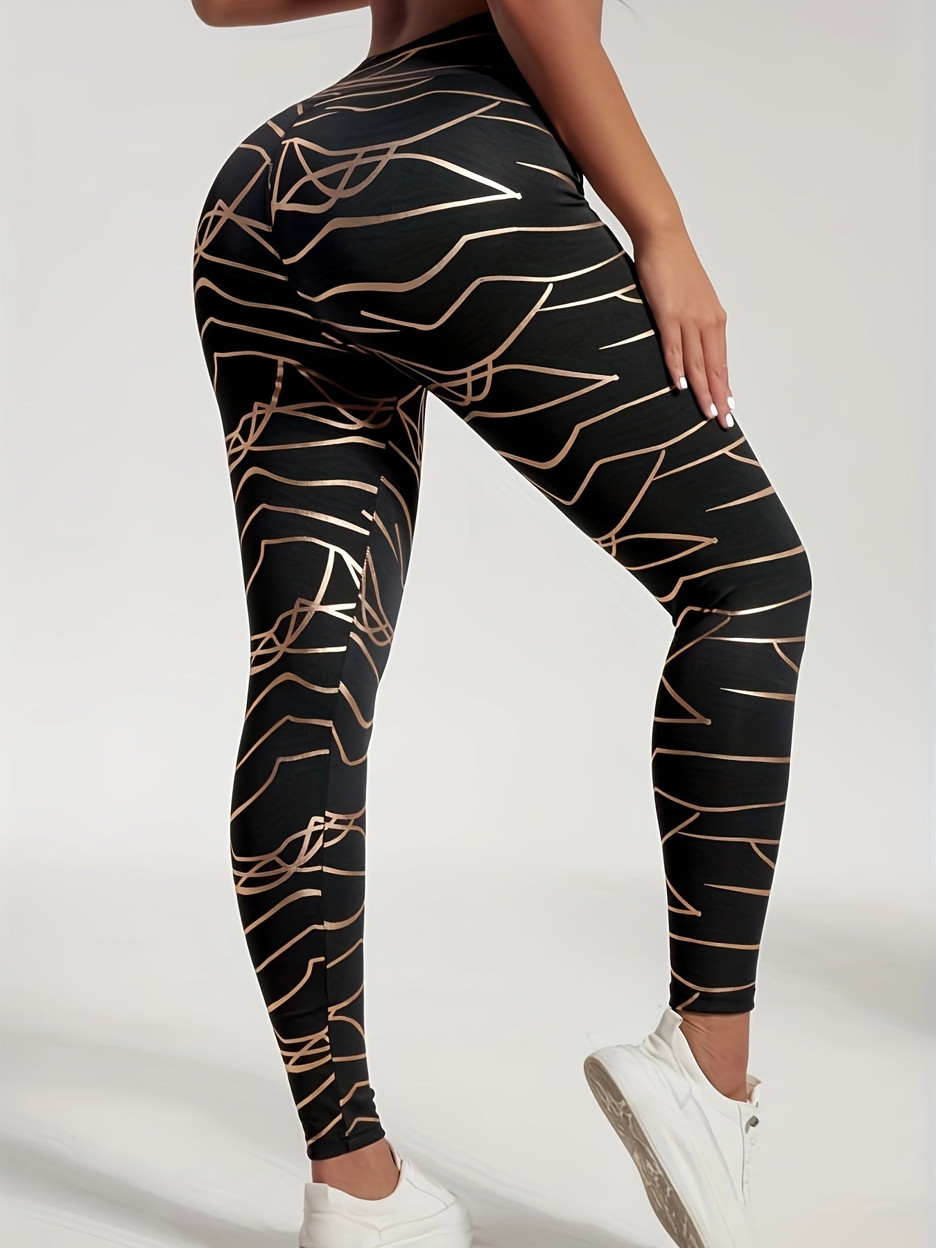 Women's Yoga Leggings With High Waist, Comfortable And Breathable, And Stretchy, Perfect For Outdoor Activities And Fitness